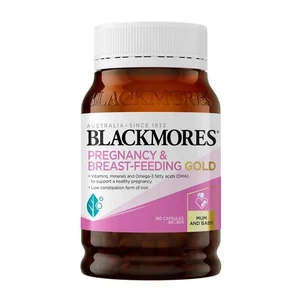 (PRE ORDER) Blackmores Pregnancy and Breastfeeding Gold 180 Capsules shelf life 2yrs